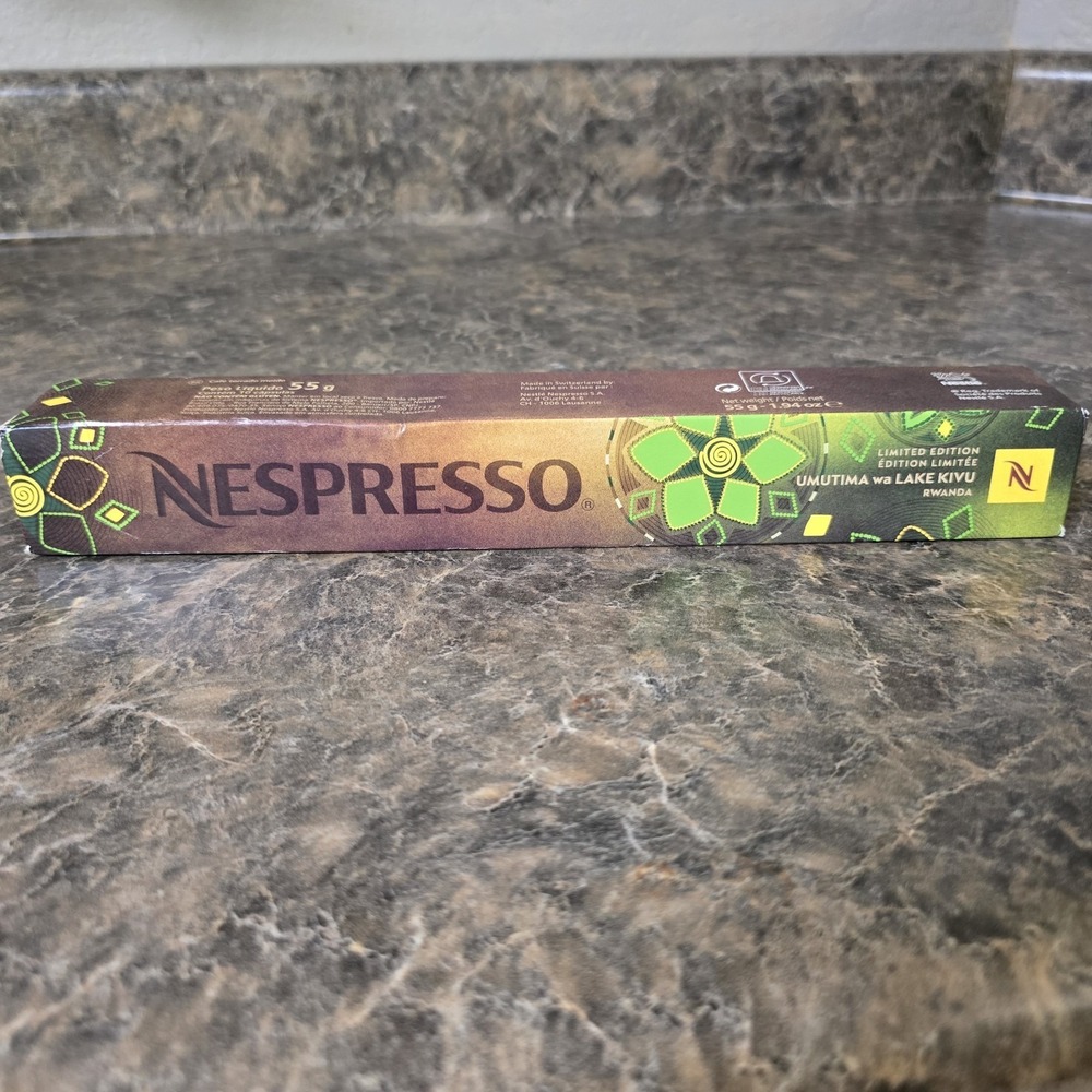 NESPRESSO Originaline Limited Edition UMUTIMA wa Lake Kivu Rwanda 10 capsules